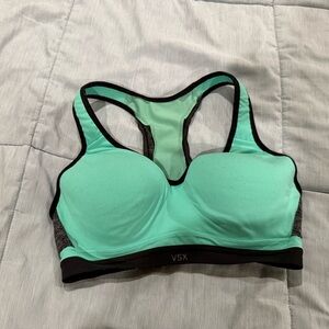 Victoria's Secret Mint and Black Sports Bra